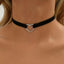 choker on the neck