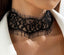 choker on the neck